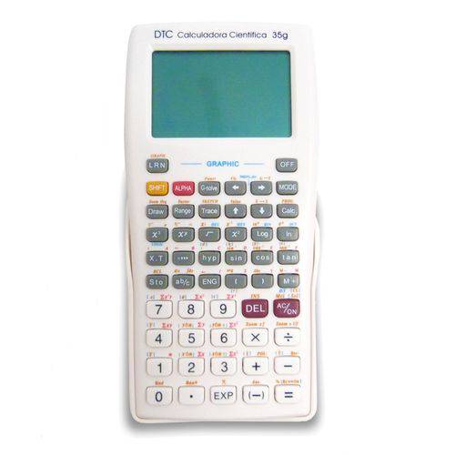 Tamanhos, Medidas e Dimensões do produto Calculadora Gráfica DTC 35G Branca 289 Funções
