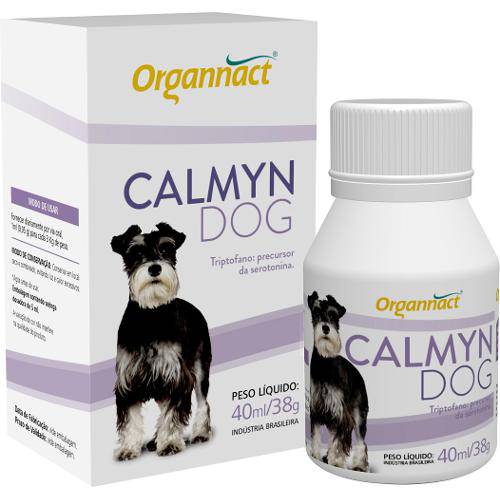 Tamanhos, Medidas e Dimensões do produto Calmyn Dog Organnact 40 Ml