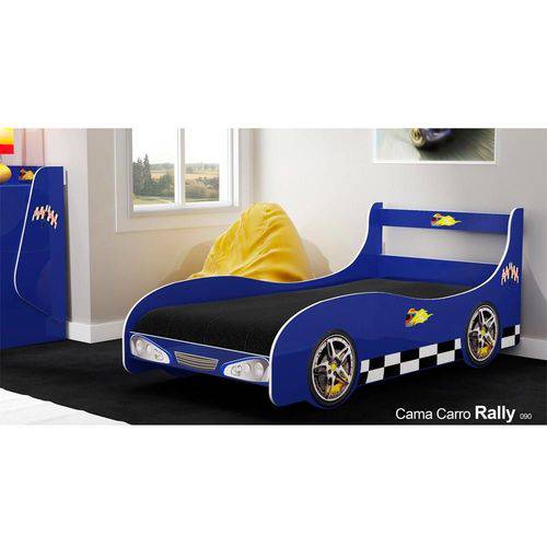 Tamanhos, Medidas e Dimensões do produto Cama Infantil Carro Gelius Rally Azul