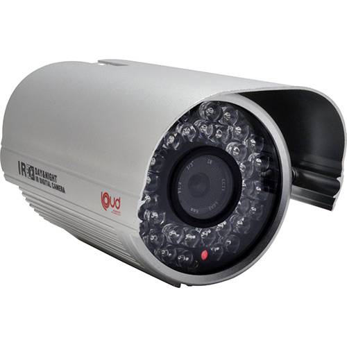 Tamanhos, Medidas e Dimensões do produto Câmera CCD IR Loud 50m 1/4 Sharp 420 Linhas Lente 8mm 36 LEDS LD1860 Sem Suporte