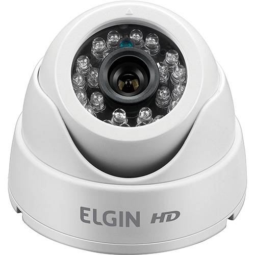 Tamanhos, Medidas e Dimensões do produto Câmera de Segurança AHD Dome Elgin Lente 3.6mm - Branca