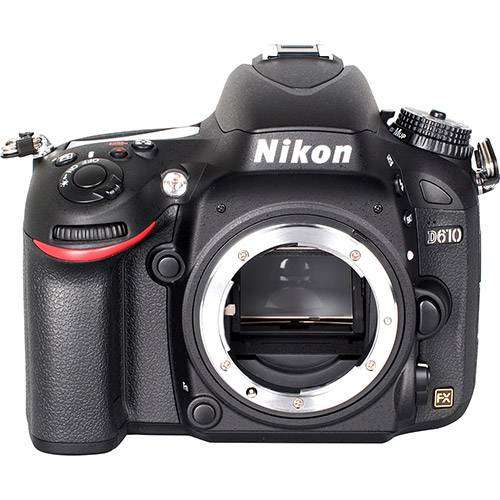 Tamanhos, Medidas e Dimensões do produto Câmera Digital Nikon D610 24.3MP Corpo da Câmera - Preto