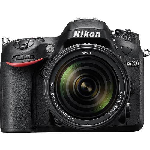 Tamanhos, Medidas e Dimensões do produto Câmera Digital Nikon Dslr D7200 com Lente 18-140mm