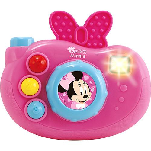 Tamanhos, Medidas e Dimensões do produto Câmera Fotográfica Musical Disney Baby Minnie