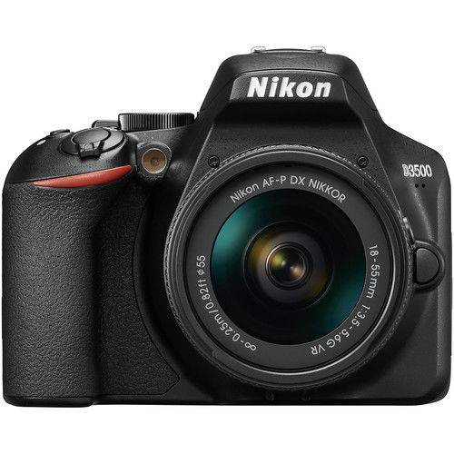 Tamanhos, Medidas e Dimensões do produto Câmera Kit Nikon D3500 com a Lente 18-55mm F/3.5-5.6 G VR