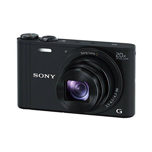 Tamanhos, Medidas e Dimensões do produto Camera Sony DSC-WX350 Preta 18,2MP Zoom 20X Filma em HD