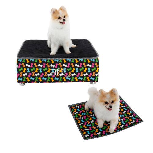 Tamanhos, Medidas e Dimensões do produto Caminha Box Pet + Colchonete Almofada Cachorro e Gato Courvin