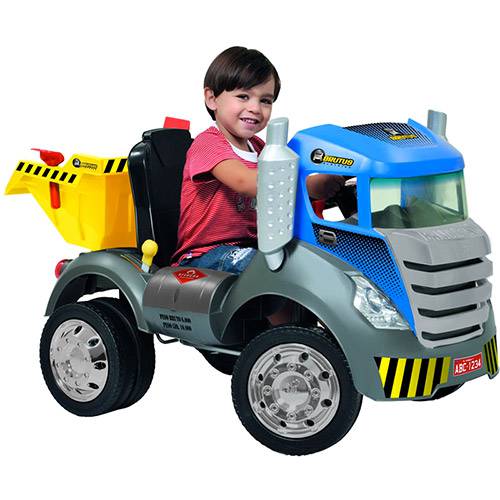 Tamanhos, Medidas e Dimensões do produto Caminhão Brutus Brinquedos Bandeirante 472 Azul