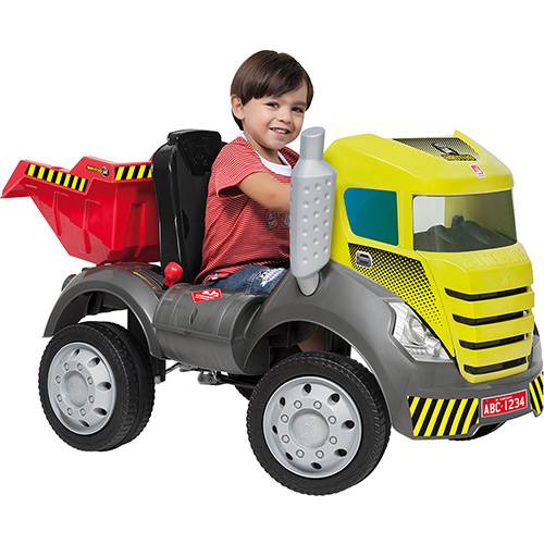 Tamanhos, Medidas e Dimensões do produto Caminhão Brutus Pedal - Brinquedos Bandeirante