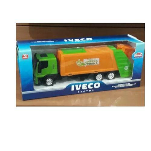 Tamanhos, Medidas e Dimensões do produto Caminhão Iveco Tector Coletor de Lixo - Usual Brinquedos
