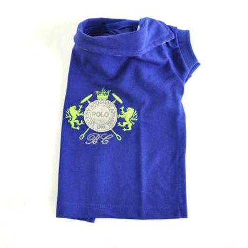 Tamanhos, Medidas e Dimensões do produto Camiseta Polo Bichinho Chic Azul Tamanho 6