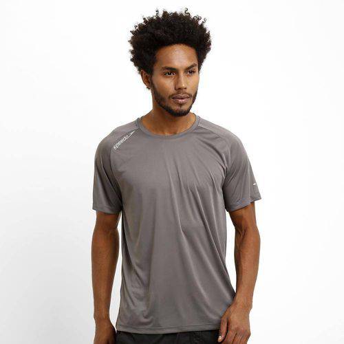 Tamanhos, Medidas e Dimensões do produto Camiseta T-shirt Raglan Basic Blend UV50 Mescla Cinza G - Speedo