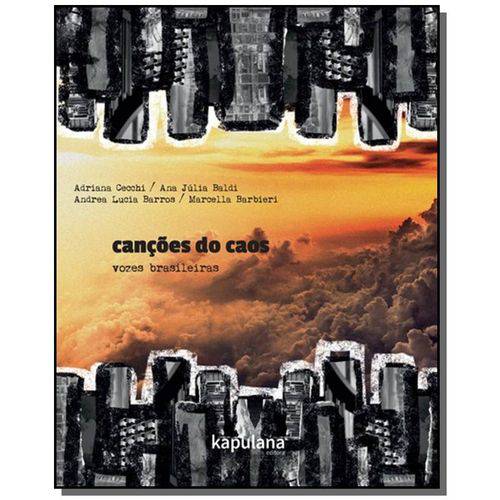 Tamanhos, Medidas e Dimensões do produto Cancoes do Caos: Vozes Brasileiras