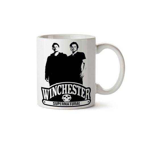 Tamanhos, Medidas e Dimensões do produto Caneca da Série Supernatural - Sam e Dean Winchester