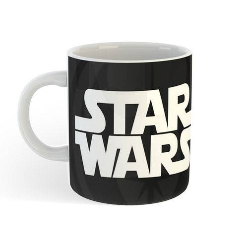 Tamanhos, Medidas e Dimensões do produto Caneca de Porcelana Star Wars - Yoda com Logo
