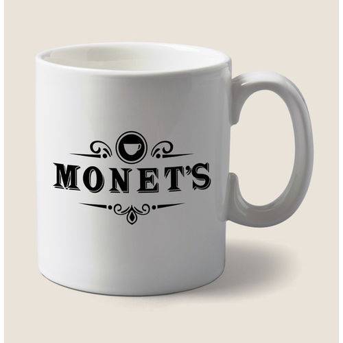 Tamanhos, Medidas e Dimensões do produto Caneca Monet's Café 13 Reasons Why