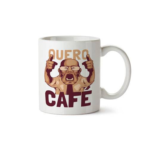 Tamanhos, Medidas e Dimensões do produto Caneca Quero Café !