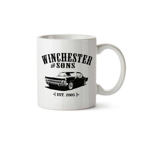 Tamanhos, Medidas e Dimensões do produto Caneca Supernatural: Winchesters e Carro Impala