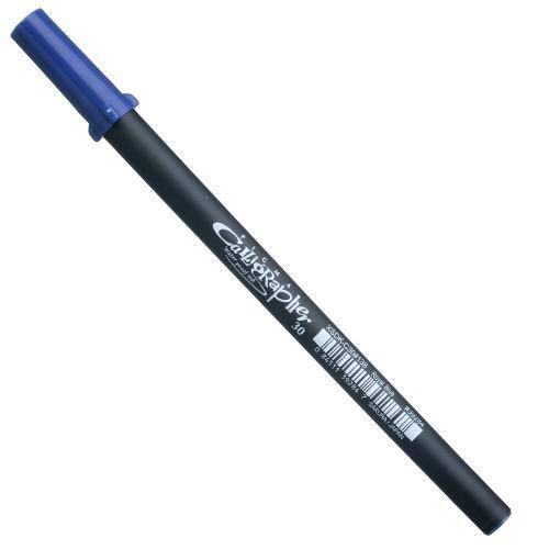 Tamanhos, Medidas e Dimensões do produto Caneta para Caligrafia Pigma Calligrapher Sakura Azul Royal Ponta de 3mm - Xsdk-C30138