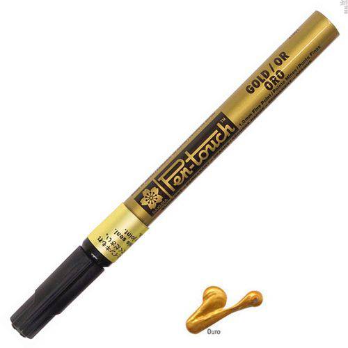 Tamanhos, Medidas e Dimensões do produto Caneta Spray Pen Touch Sakura 1.0 Mm - Cor: Ouro