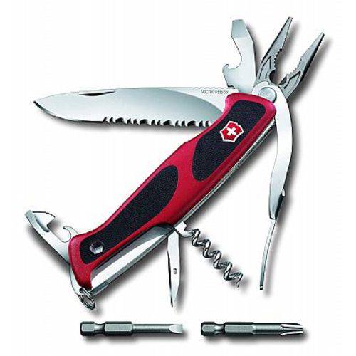 Tamanhos, Medidas e Dimensões do produto Canivete Victorinox Ranger Grip 174 Handyman Vermelho 0.9728.WC