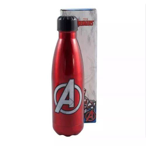 Tamanhos, Medidas e Dimensões do produto Cantil Swell Metálico 500ml Avengers Logo