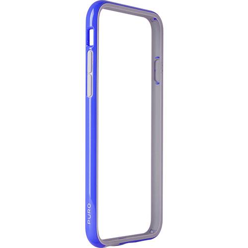 Tamanhos, Medidas e Dimensões do produto Capa Bumper para IPhone 6 com Película Protetora Azul - Puro