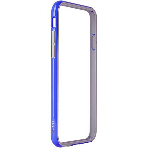 Tamanhos, Medidas e Dimensões do produto Capa Bumper para IPhone 6 Plus com Película Protetora Azul - Puro