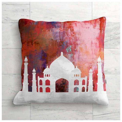 Tamanhos, Medidas e Dimensões do produto Capa de Almofada - Taj Mahal - Agra - Índia