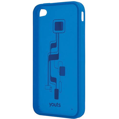 Tamanhos, Medidas e Dimensões do produto Capa de Celular para IPhone 4 Procase Air Azul - Youts