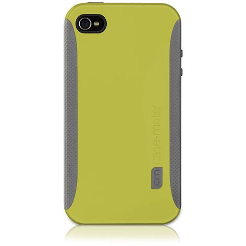 Tamanhos, Medidas e Dimensões do produto Capa de Plástico Rígido com Laterais Emborrachada "POP" para IPhone 4 - Amarela - Case Mate