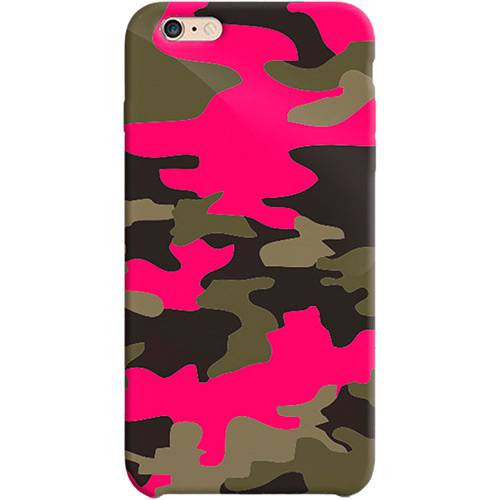 Tamanhos, Medidas e Dimensões do produto Capa IPhone 6 Policarbonato Camouflage Pink - Geonav