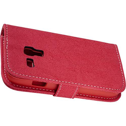 Tamanhos, Medidas e Dimensões do produto Capa para Celular e Cartão Galaxy S3 Mini Case Mix Vermelho