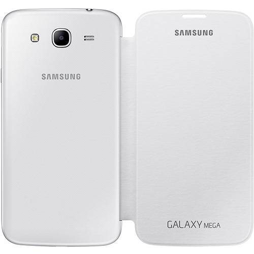 Tamanhos, Medidas e Dimensões do produto Capa para Celular Galaxy S4 Mini Prote Flip Cover Branca - Samsung