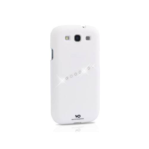 Tamanhos, Medidas e Dimensões do produto Capa para Celular Mobimax Swarovski Sash Wd Samsung Galaxy S3, Branca