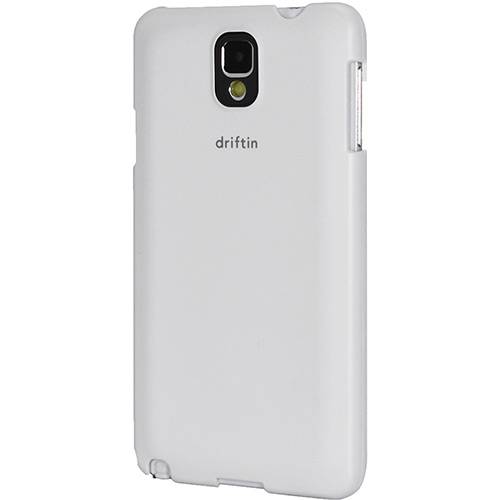 Tamanhos, Medidas e Dimensões do produto Capa para Celular para Galaxy Note 3 em Acrílico Emborrachado Branca - Driftin