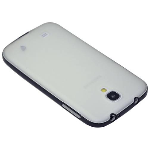 Tamanhos, Medidas e Dimensões do produto Capa para Celular para Galaxy S4 em TPU e Acrílico PC Frame Transparente e Preta - Driftin