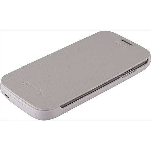 Tamanhos, Medidas e Dimensões do produto Capa para Celular para Galaxy S4 Protetora e Carregadora Plástico Rígido Branca Yogo