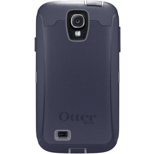 Tamanhos, Medidas e Dimensões do produto Capa para Celular Samsung Galaxy 4 Defender Azul com Detalhe Cinza - Otterbox