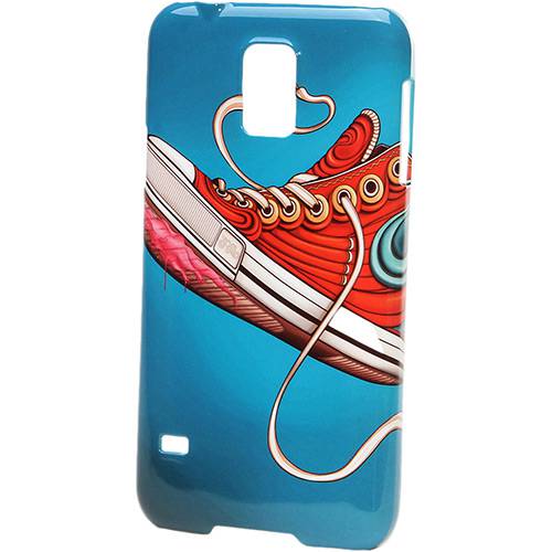 Tamanhos, Medidas e Dimensões do produto Capa para Celular Samsung Galaxy S5 Policarbonato Sneakers - Customic