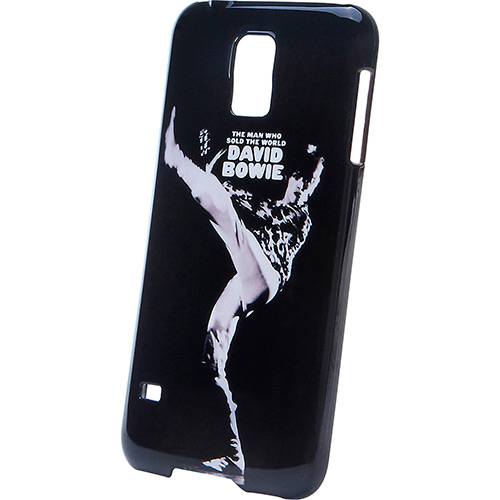 Tamanhos, Medidas e Dimensões do produto Capa para Celular Samsung S5 Policarbonato David Bowie The Man - Customic