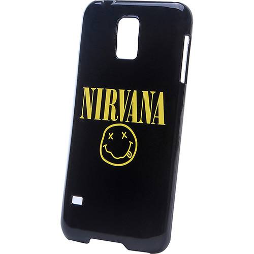 Tamanhos, Medidas e Dimensões do produto Capa para Celular Samsung S5 Policarbonato Nirvana Smile - Customic