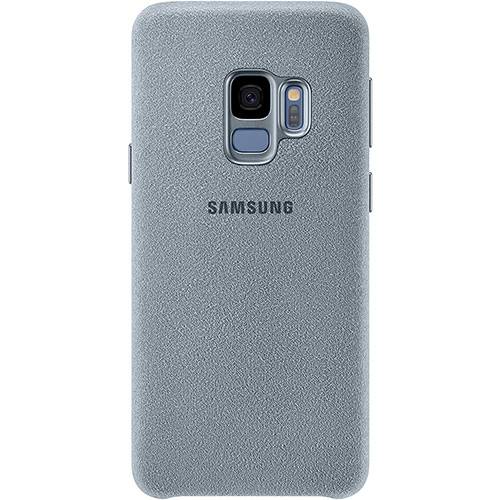 Tamanhos, Medidas e Dimensões do produto Capa para Celular Samsung S9 Alcântara Cover - Cinza