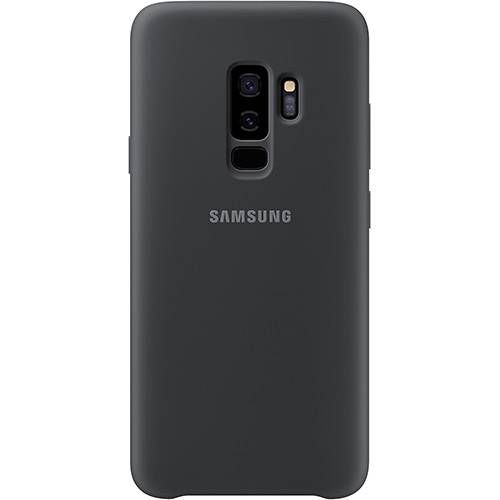 Tamanhos, Medidas e Dimensões do produto Capa para Celular Samsung S9+ Silicone Cover - Preto