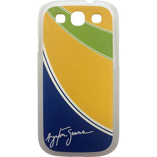 Tamanhos, Medidas e Dimensões do produto Capa para Galaxy S3 Ayrton Senna Capacete