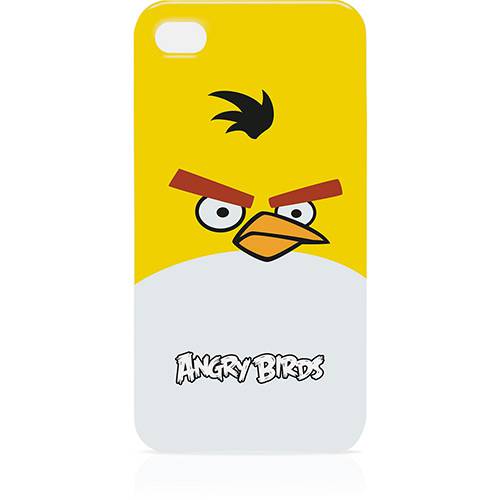 Tamanhos, Medidas e Dimensões do produto Capa para IPhone 4 - Yellow Bird - Amarela - Angry Birds