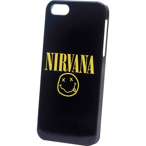 Tamanhos, Medidas e Dimensões do produto Capa para IPhone 5/5s Policarbonato Nirvana Smile - Customic