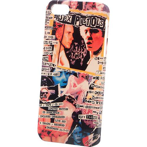 Tamanhos, Medidas e Dimensões do produto Capa para IPhone 5/5s Policarbonato Sex Pistols Kiss This - Customic