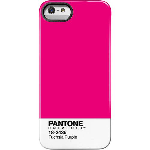 Tamanhos, Medidas e Dimensões do produto Capa para IPhone 5 Fuchsia Purple Rosa e Branco - Pantone