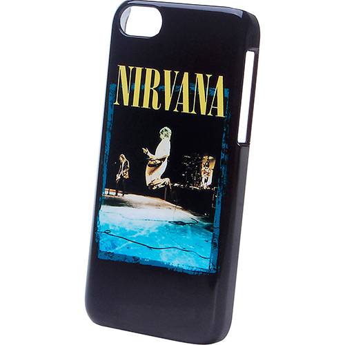 Tamanhos, Medidas e Dimensões do produto Capa para IPhone 5c Policarbonato Nirvana Live At Reading - Customic